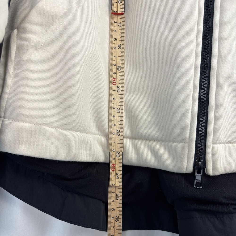 Sweaty Betty London Zip Up Hoodie Jacket Women's Small Cream & Black Colorblock - Picture 16 of 16